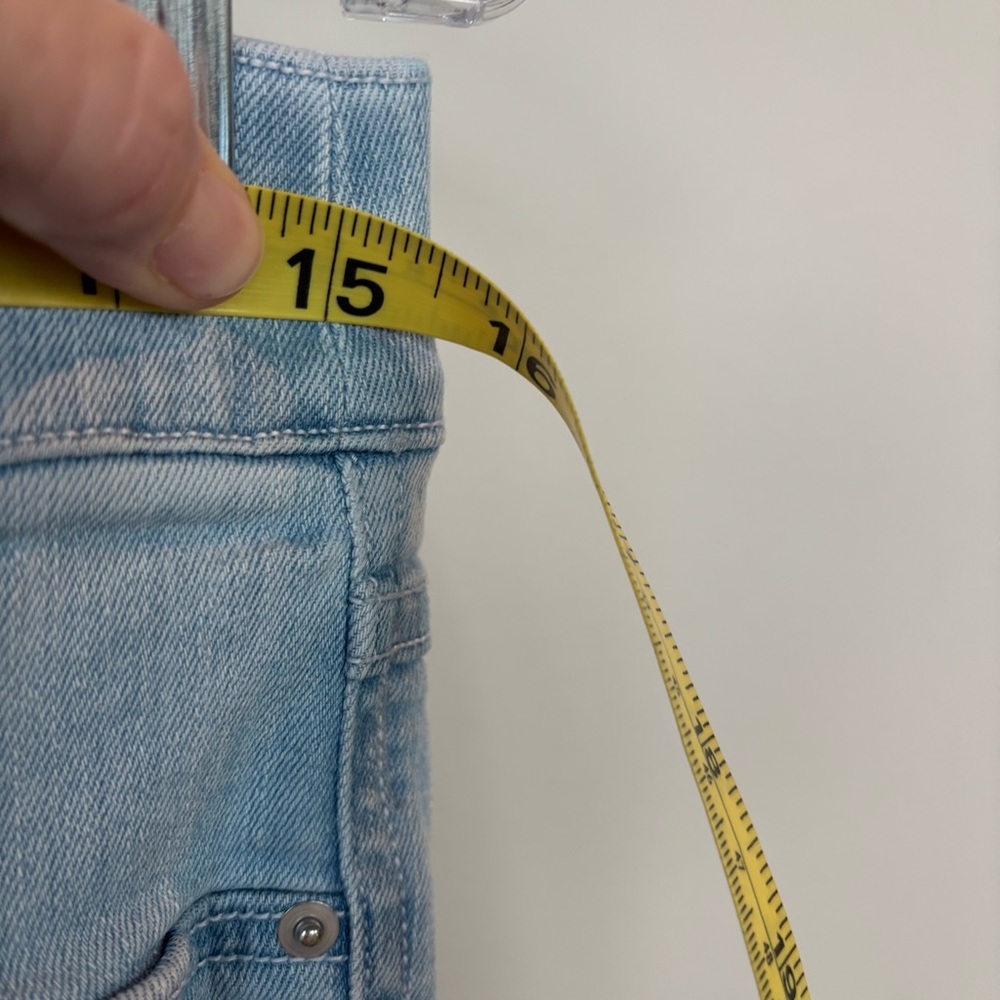 Spanx Light Wash Flare Jeans Size M - Picture 7 of 7